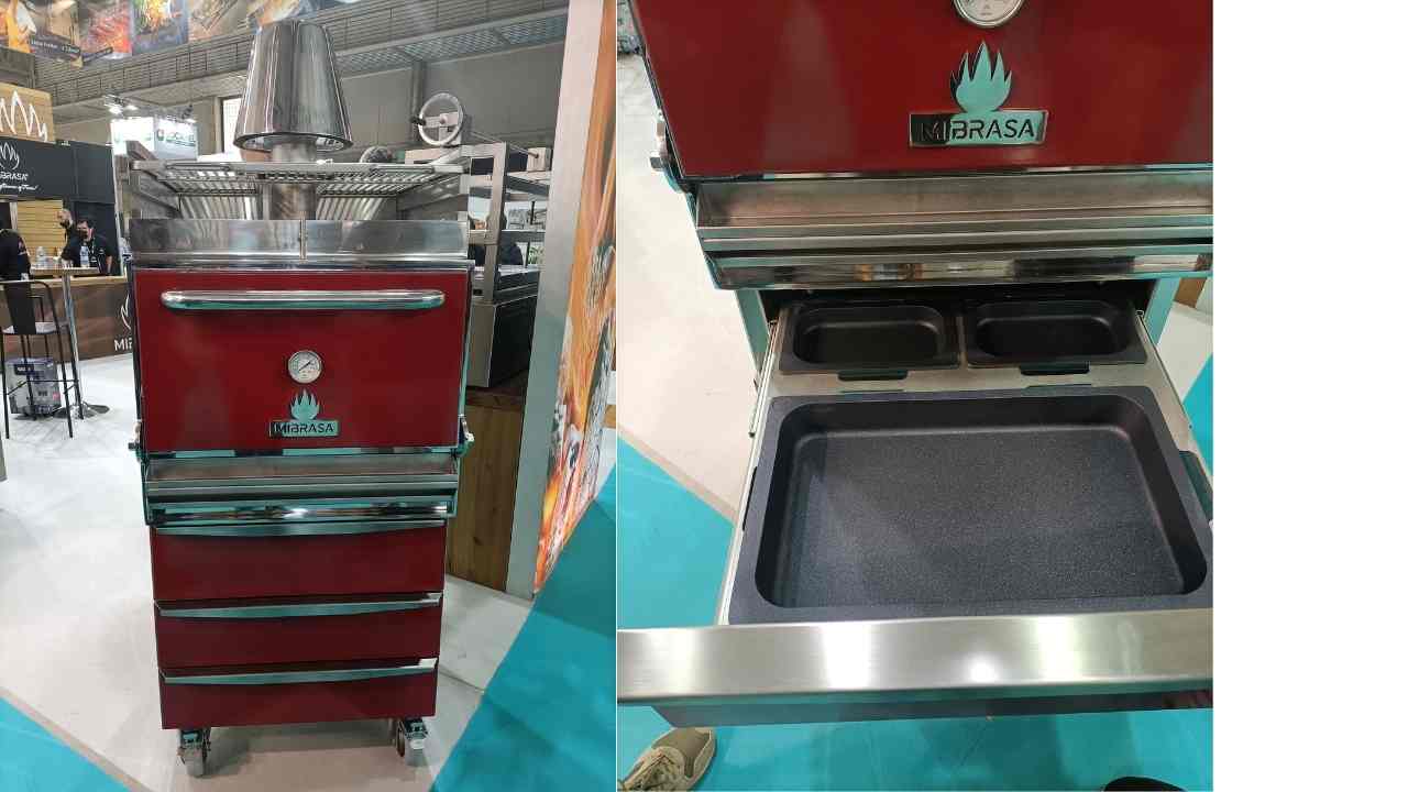 hornos de carbon mibrasa en Hostelco 2022